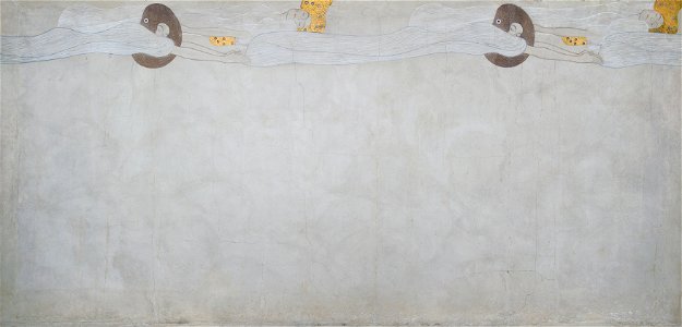 Gustav Klimt - Beethovenfries, Die Sehnsucht nach Glück (Tafel 2, linke Langwand) - 5987-2 - Österreichische Galerie Belvedere
