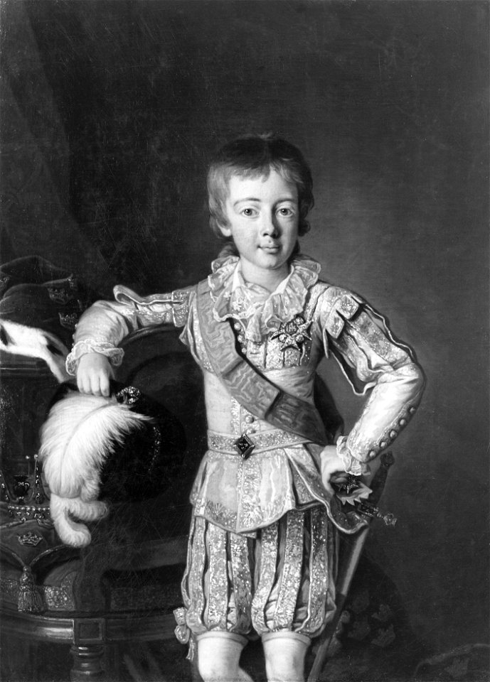 Gustav IV Adolf, 1778-1837, kung av Sverige (Per Krafft d.ä.) - Nationalmuseum - 16072