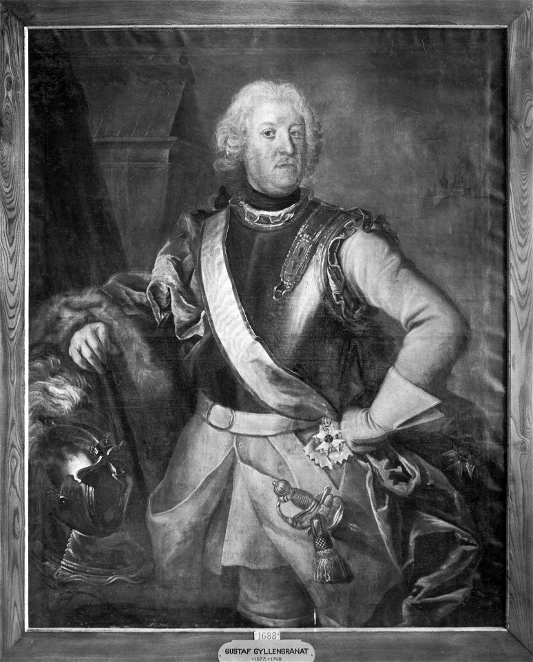 Gustav Gyllengranat, 1677-1749 (Johan Henrik Scheffel) - Nationalmuseum - 39742