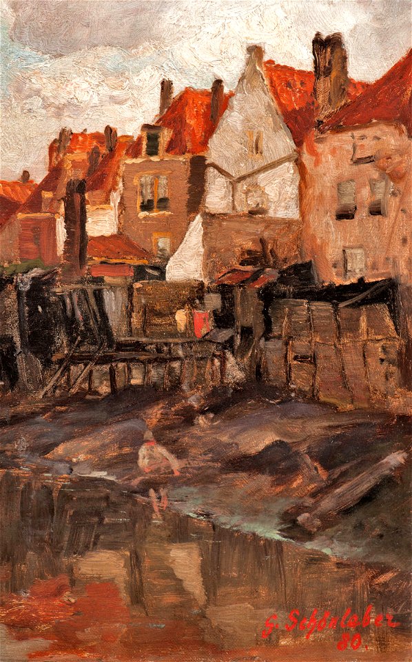 Gustav Schönleber Aus Vlissingen 1880