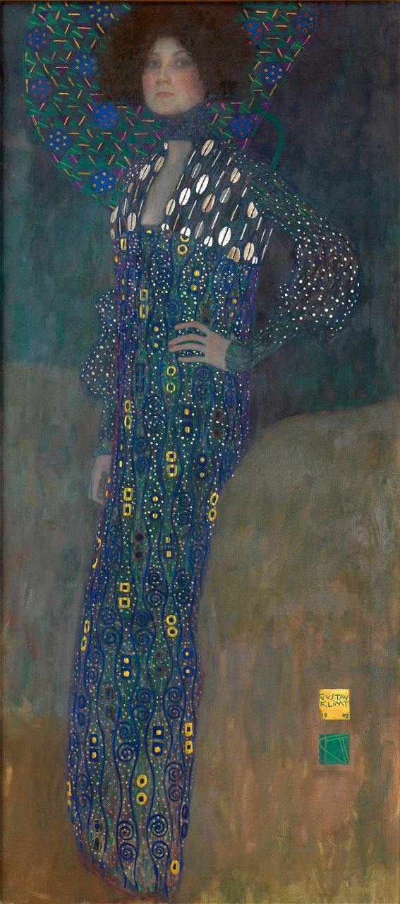 Gustav Klimt - Bildnis Emilie Flöge