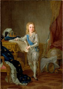 Gustav IV Adolf, 1778-1837, konung av Sverige (Lorens Pasch d.y.) - Nationalmuseum - 15501