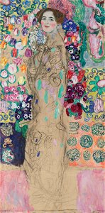 Gustav Klimt - Posthumous Portrait of Ria Munk III