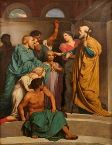 Gustave Boulanger Saint Pierre chez Marie