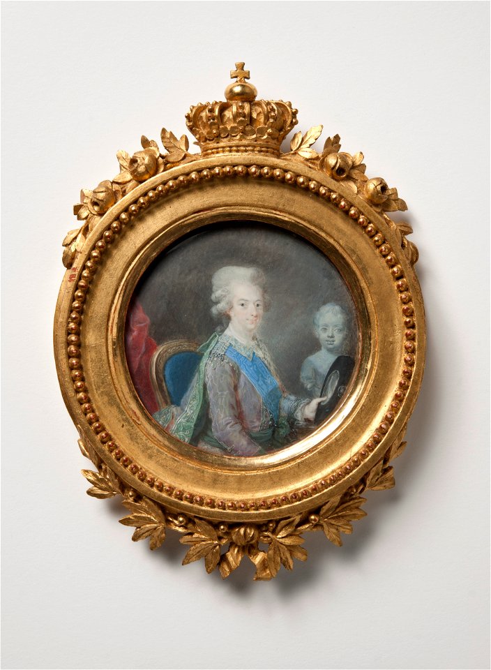Gustav III (1746-1792) kung av Sverige, Gustav IV Adolf, 1778-1837, kung av Sverige - Nationalmuseum - 16144
