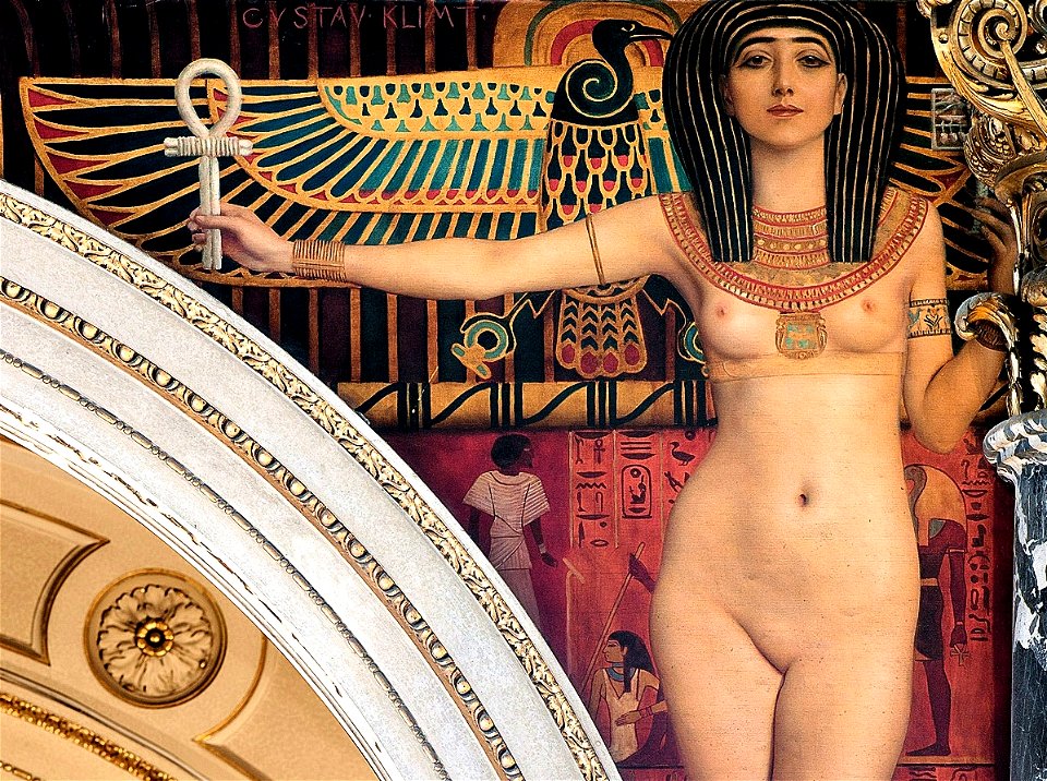 Gustav Klimt - Aegypten I & II - Kunsthistorisches Museum Wien - Detail2