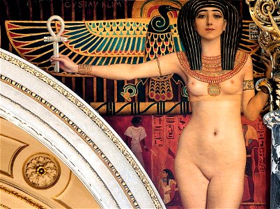 Gustav Klimt - Aegypten I & II - Kunsthistorisches Museum Wien - Detail2