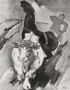 Gustav Wiethüchter - Der Pflüger, 1929