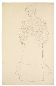 Gustav Klimt Bildnis Magda Mautner-Markhof Studie
