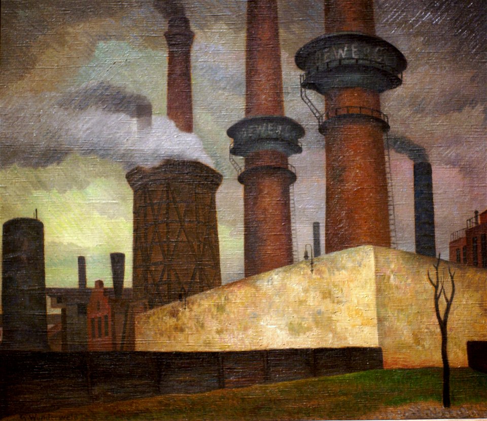 Gustav Wunderwald, Die Fabrik von Loewe & Co, 1926