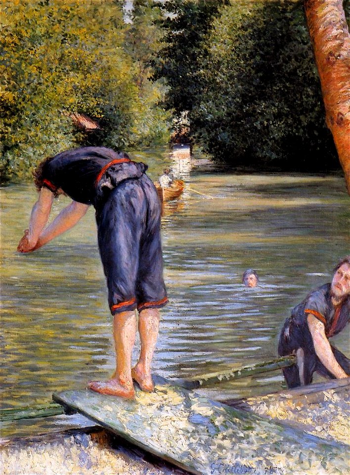 Gustave Caillebotte Bathers