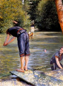 Gustave Caillebotte Bathers
