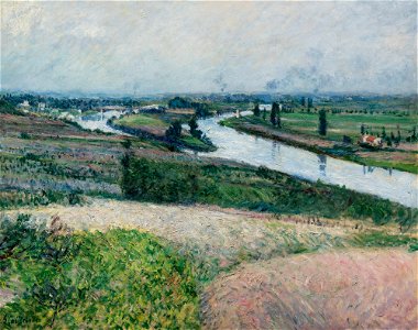 Gustave Caillebotte - Le petit bras de la Seine à Argenteuil (CR 302) -  Free Stock Illustrations