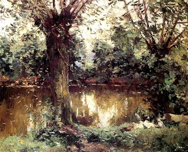 Gustave Caillebotte, 1875 - Banks of the Yerres