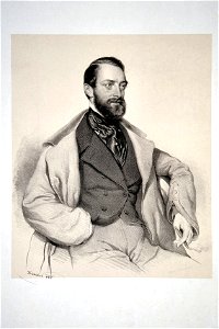 Gustav Moritz Pacher-Theinburg Litho