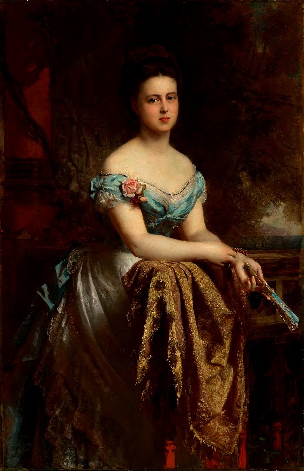 Gustav Karl Ludwig Richter (1823-84) - Marie, Duchess of Edinburgh, Grand Duchess of Russia (1853-1920) - RCIN 405024 - Royal Collection