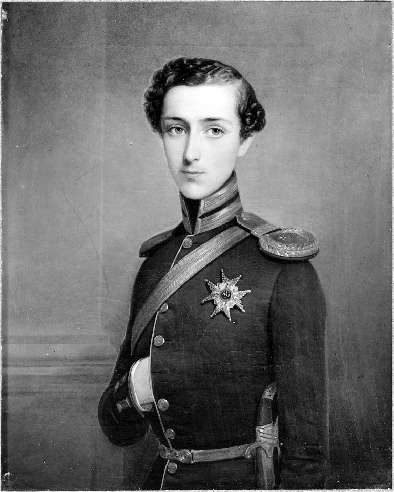 Gustav, 1827-1852, prins (Nils Blommér) - Nationalmuseum - 39363