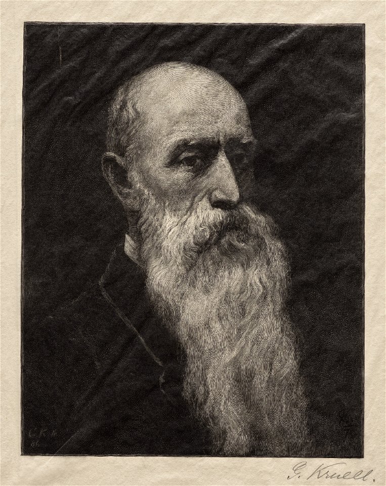 Gustav Kruell (American, 1843-1907) - William Morris Hunt - 1925.590 - Cleveland Museum of Art