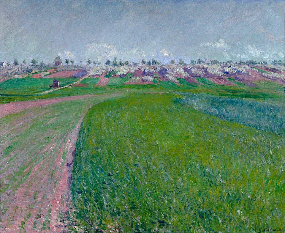 Gustave Caillebotte - Le cteau de Colombes (CR 290)