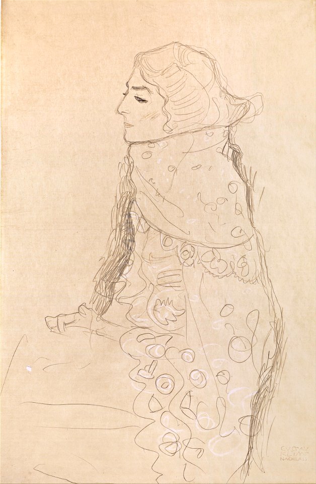 Gustav Klimt - Seated Woman - Google Art Project