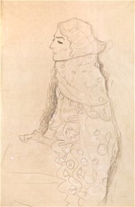 Gustav Klimt - Seated Woman - Google Art Project