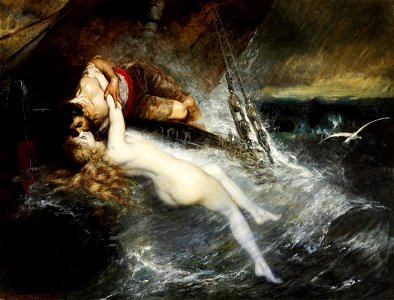 Gustav Wertheimer - The Kiss of the Siren - 76.27 - Indianapolis Museum of Art