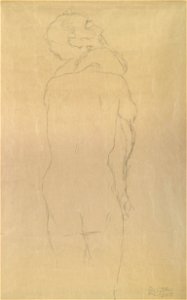 Gustav Klimt Adam und Eva Studie