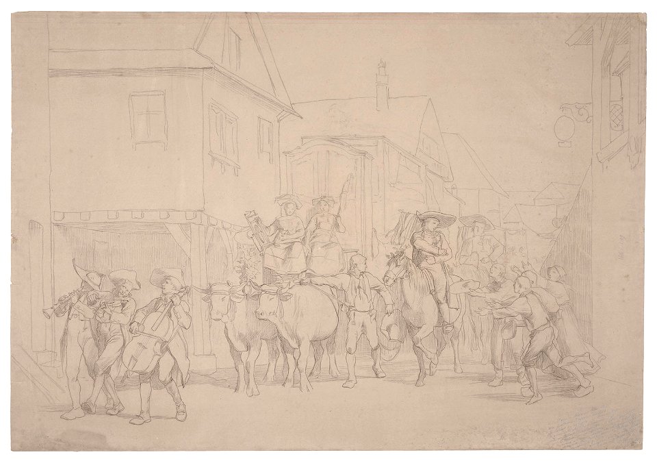 Gustave Brion Noce en Alsace