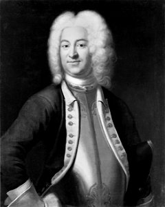 Gustav Vilhelm von Köhler, 1690-1739 (Johan Henrik Scheffel) - Nationalmuseum - 38934