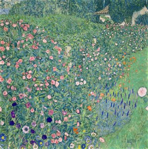 Gustav Klimt, Italienische Gartenlandschaft, 1913