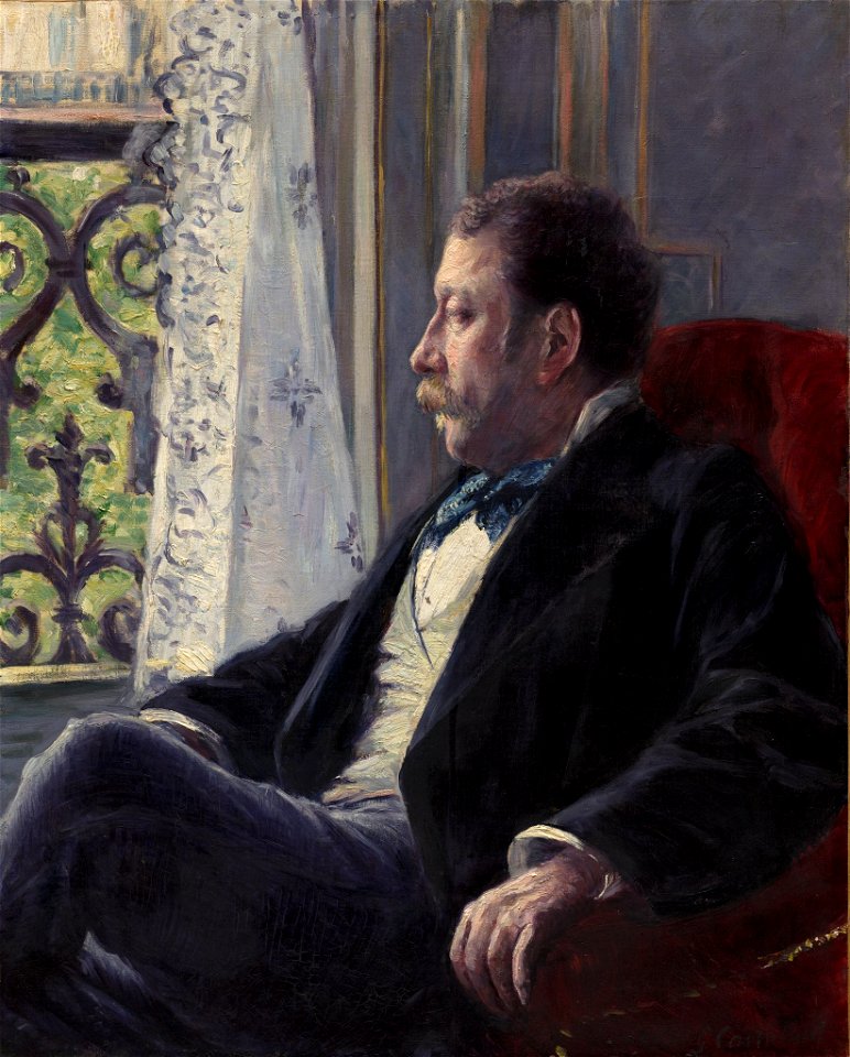 Gustave Caillebotte - Portrait of a Man - 2009.157 - Cleveland Museum of Art