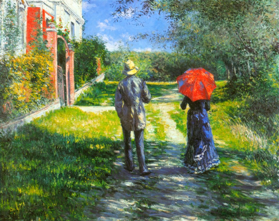 G. Caillebotte - Chemin montant