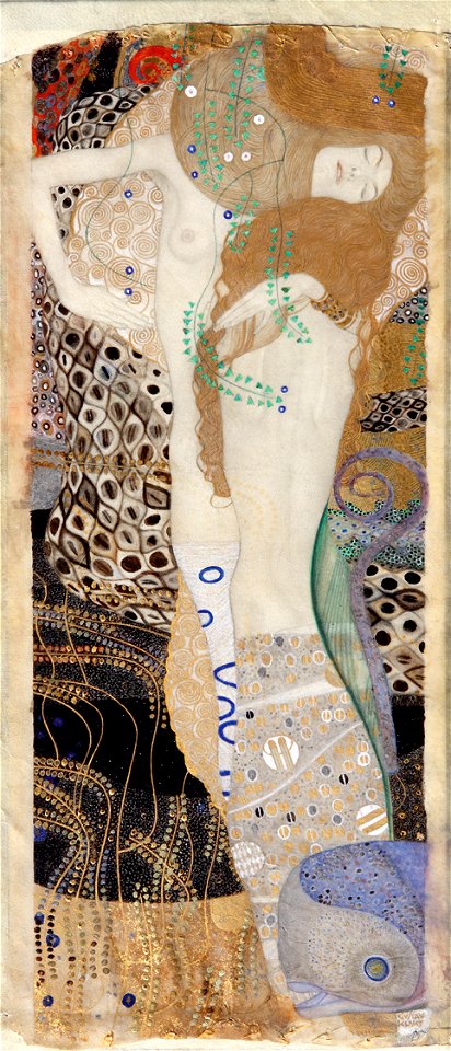 Gustav Klimt - Freundinnen (Wasserschlangen I) - 5077 - Österreichische Galerie Belvedere