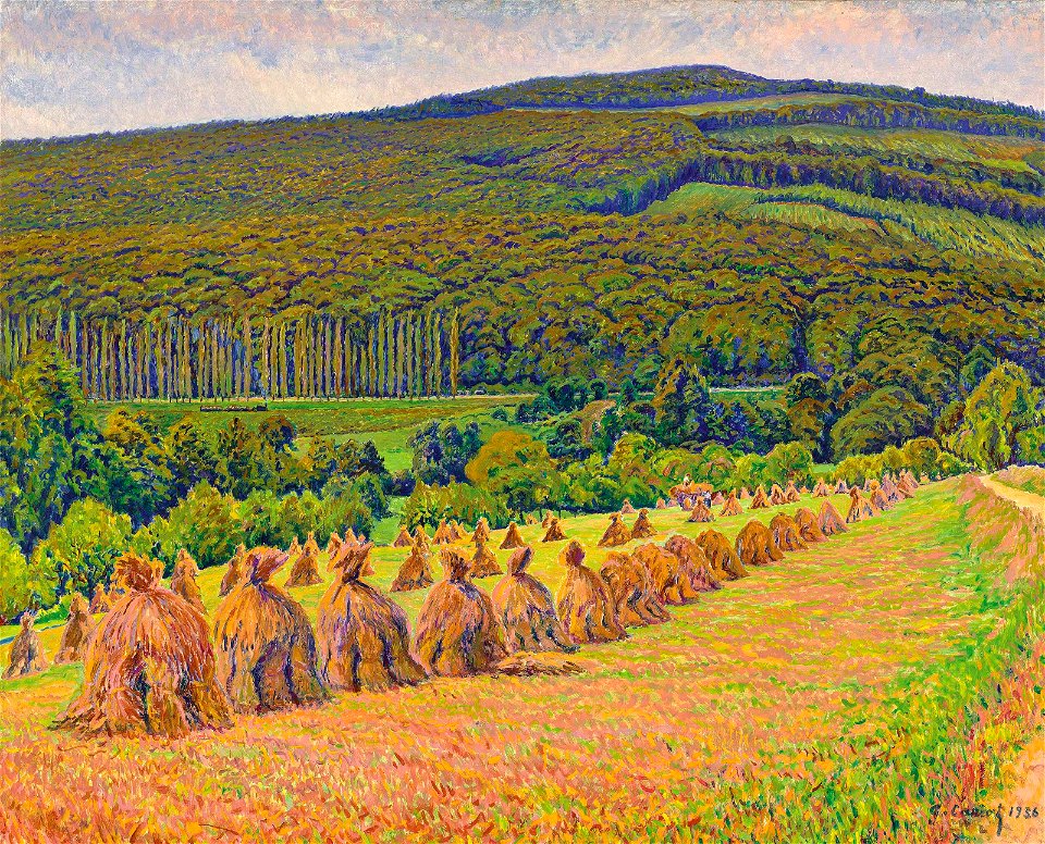 Gustave cariot meules dans les champs 091627)