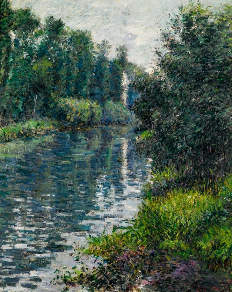 Gustave Caillebotte - Le petit bras de la Seine, Argenteuil
