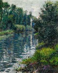 Gustave Caillebotte - Le petit bras de la Seine, Argenteuil
