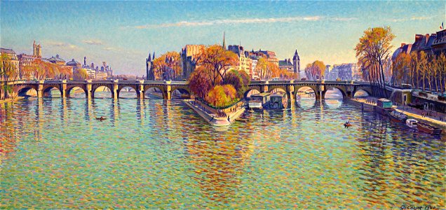 Gustave cariot le pont neuf a paris102214)