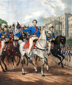 Gustav Kraus Ludwig I zu Pferde