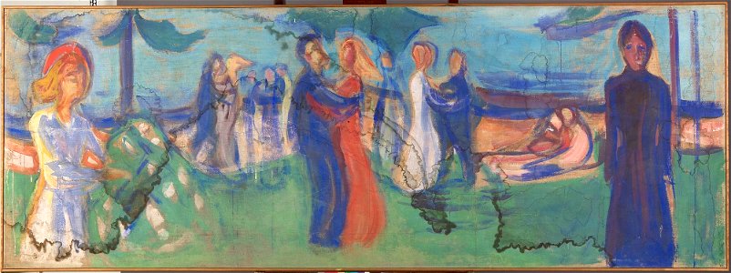 Edvard Munch - Dance by the Sea - MM.M.00180 - Munch Museum