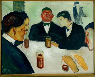 Edvard Munch - Drinkers - MM.M.00181 - Munch Museum