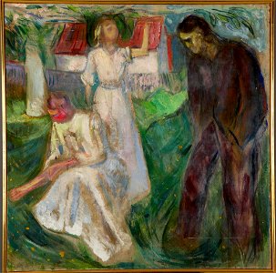 Edvard Munch - Life, Right Part - MM.M.00815 - Munch Museum