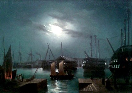 Eduardo de Martino - Porto à noite (MASP)