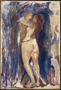 Edvard Munch - Death and Life - Google Art Project. Free illustration for personal and commercial use.