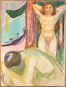 Edvard Munch - Naked Couple on the Beach - MM.M.00086 - Munch Museum