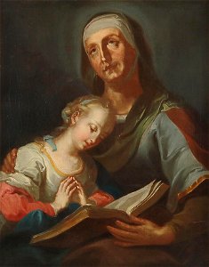 Education of Virgin Mary Austria 18c