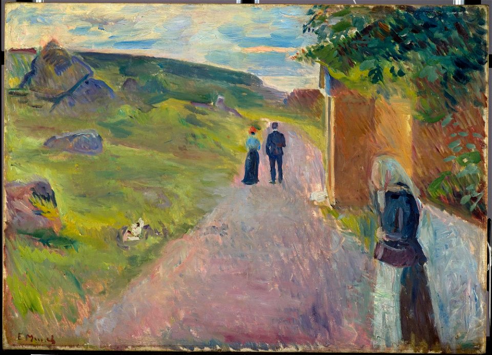 Edvard Munch - Eroticism on a Summer Evening - MM.M.01111 - Munch Museum