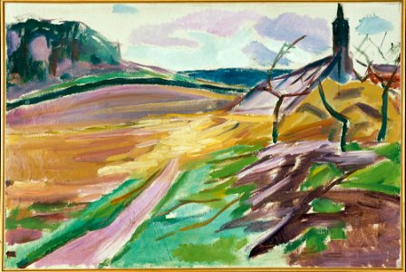 Edvard Munch - Greenhouse in Autumn - MM.M.00090 - Munch Museum