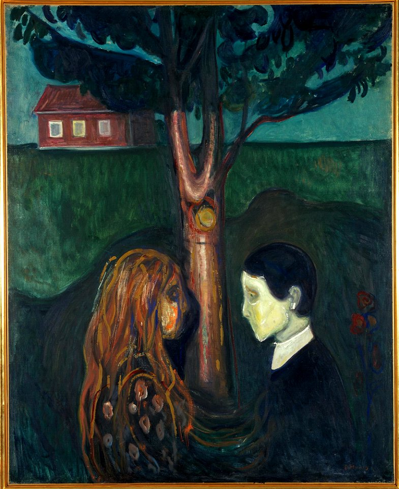 Edvard Munch - Eye in Eye - MM.M.00502 - Munch Museum