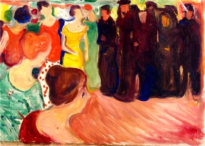 Edvard Munch - Sailors in Port