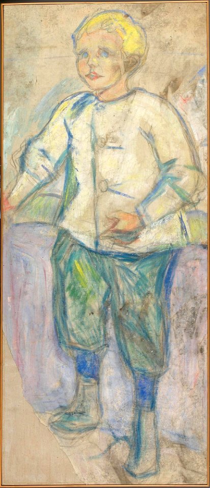Edvard Munch - History, Study for the Boy - MM.M.01030 - Munch Museum